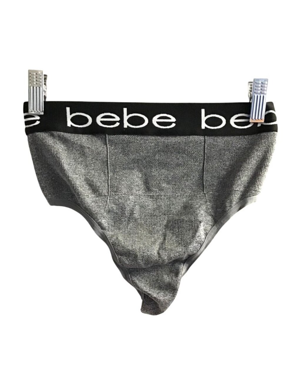 BEBE- WOMENS HIGH WAISTED TUMMY CONTROL THONG UNDERWEAR SIZE-SMALL